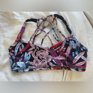 Fun Tropical Lululemon Sports Bra